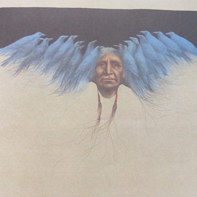 Indianen poster ‘Whispers’ van Frank Howell