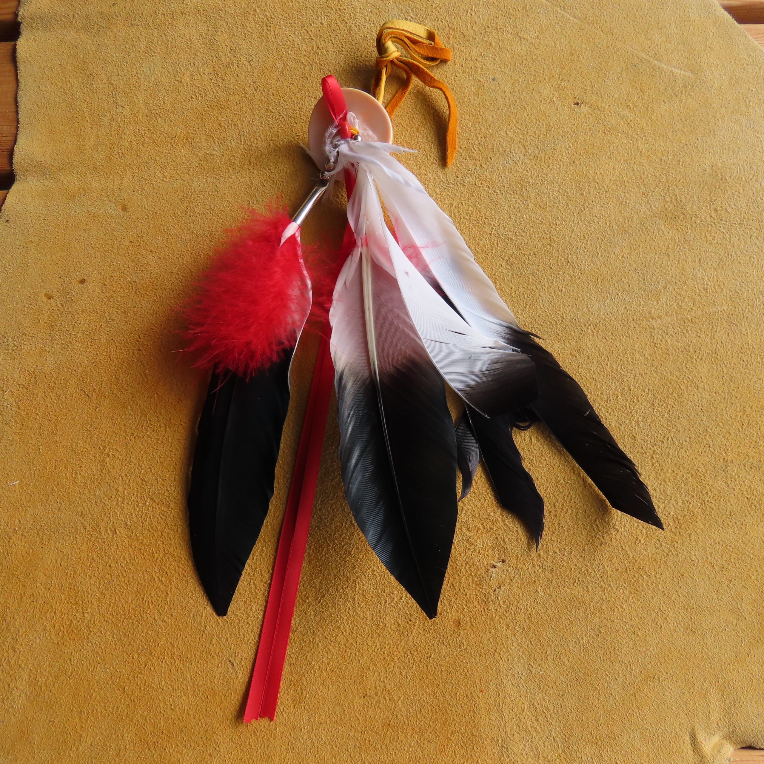 kofferbak bunker zwaard Authentieke Indianen Haarspelden - BearClaw Native arts & crafts
