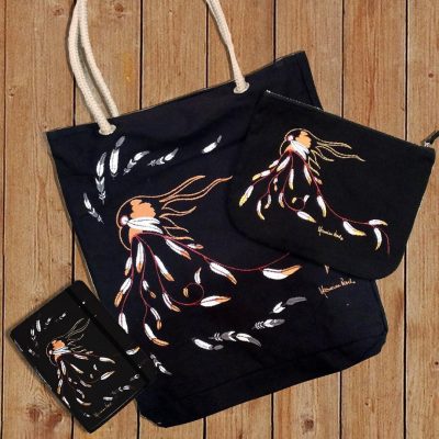 Eco tas met print van Maxine Noel – Eagle’s Gift