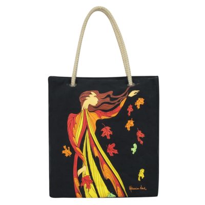 Eco tas met print van Maxine Noel – Leaf Dancer