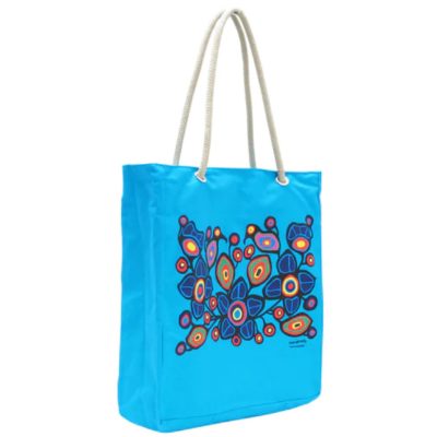 Eco tas met print van Norval Morrisseau – Flowers and Birds