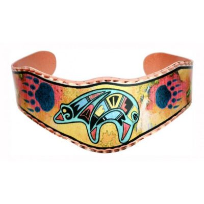 Southwestern Art Bear Bracelet