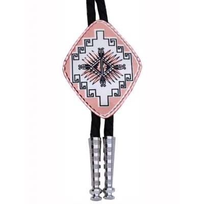 Southwest Native Sunburst Bolo Tie