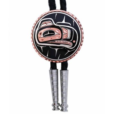 Northwest Native Eagle Bolo Tie