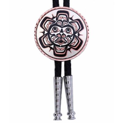 Native Sun Totem Bolo Tie