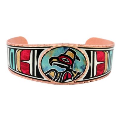 Colorful Haida Eagle Bracelet