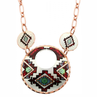 Native American Copper Necklace Lynn Bean design