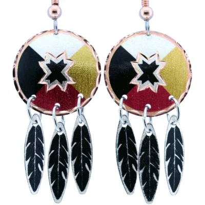 Medicine Wheel Earrings